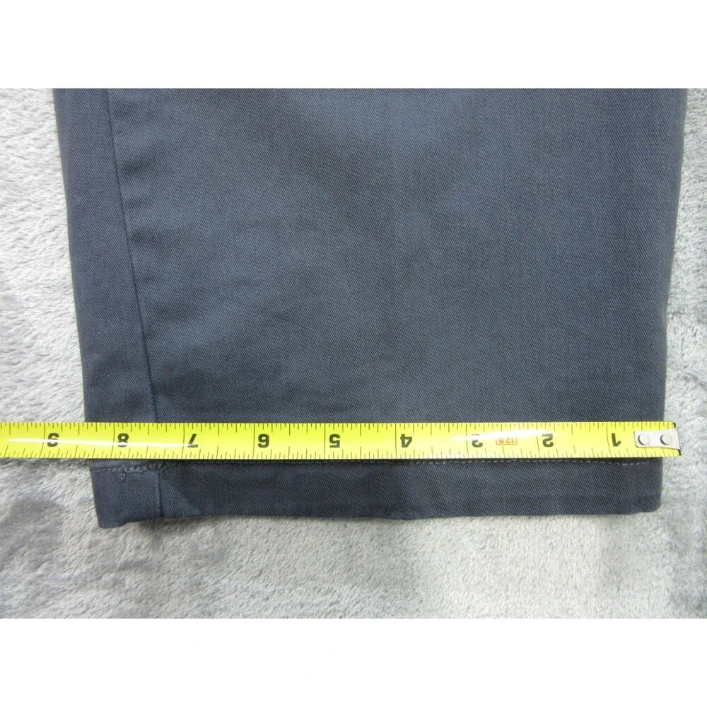 Banana Republic Pants Men Size 40x29 Navy Blue Chino Flat Front Pockets